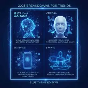 Bardoek, Video&A, SkinPrest & More: 2025 Breakdowns for Trends in Anime, Skincare, Tech, and Wellness