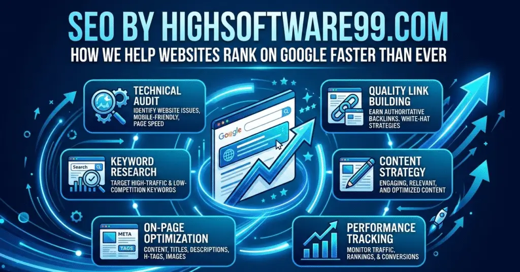 SEO by Highsoftware99.com How We Help Websites Rank on Google Faster Than Ever