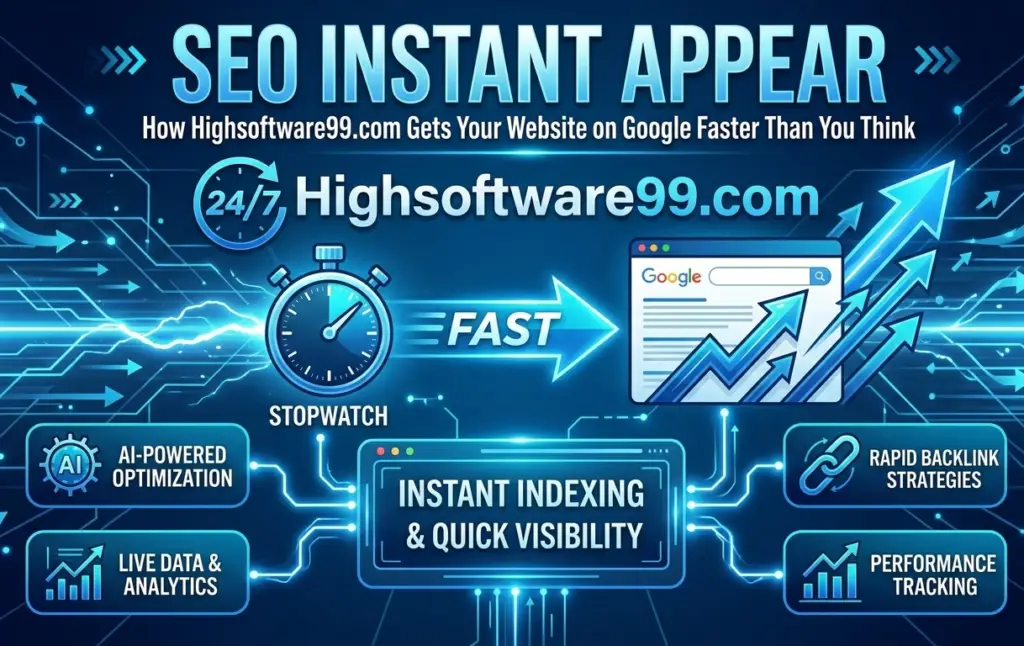 SEO Instant Appear Highsoftware99.com — How to Get Your Website on Google Fast (2025)