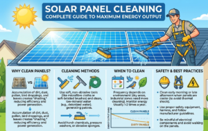 Solar Panel Cleaning Complete Guide to Maximum Energy Output