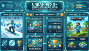 Unbanned G+ Complete Guide 2026: Games, Snow Rider